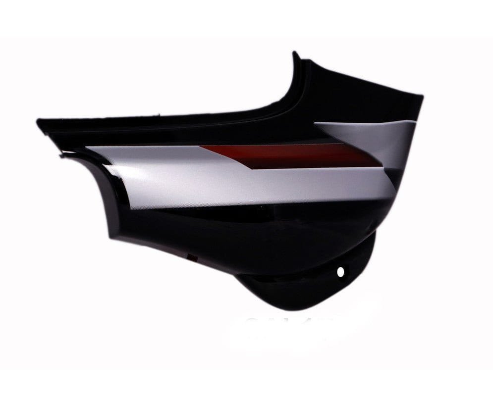 Side Panel / Side Cowl Set Fit For Bajaj Ct-100 Black (red Sticker)