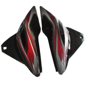 Side Panel / Side Cowl Set Fit For Bajaj Discover 100cc Black (red Sticker)