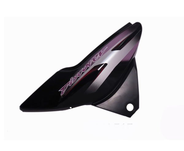 Side Panel / Side Cowl Set Fit For Bajaj Discover 125cc Black (purple Sticker) - Image 2