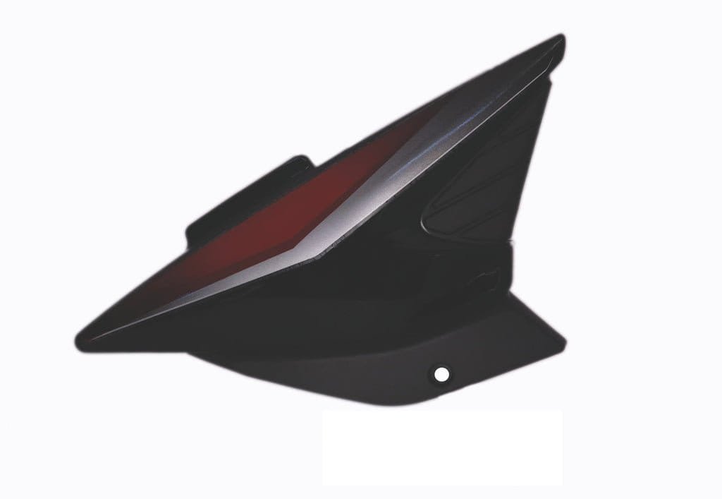 Side Panel / Side Cowl Set Fit For Bajaj Platina 125cc Black(red Sticker)
