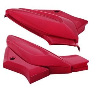 Side Panel / Side Cowl Set Fit For Bajaj Pulsar/bajaj Pulsar Dtsi Flame Red