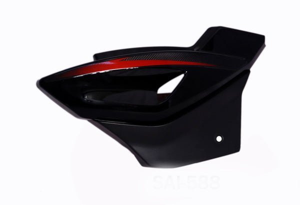 Side Panel / Side Cowl Set Fit For Bajaj Pulsar Screw Type Ug-7 150/180 Black - Image 3