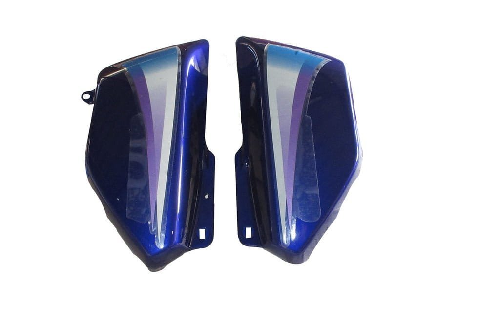 Side Panel / Side Cowl Set Fit For Hero Cd Dawn New Model For Excellent Blue Bike