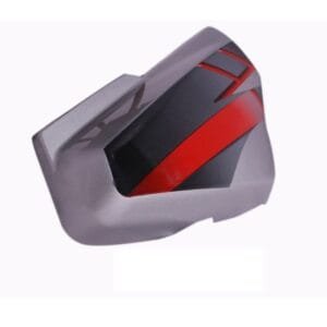 Side Panel / Side Cowl Set Fit For Hero Cd-deluxe New Model (self Start) Cloud Silver (red Sticker)