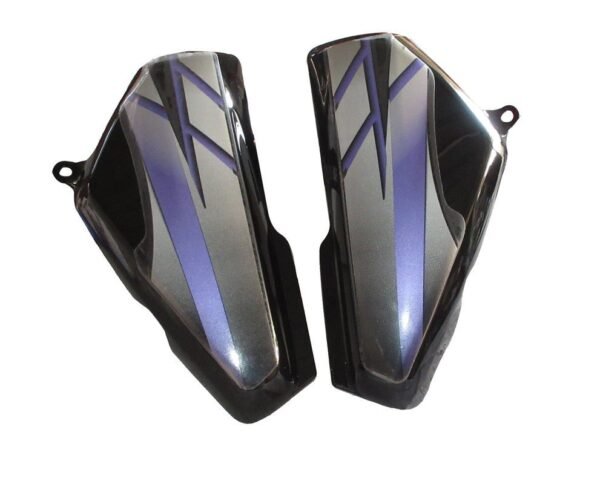 Side Panel / Side Cowl Set Fit For Hero Cd-deluxe New Model (self Start) Black(blue Sticker)