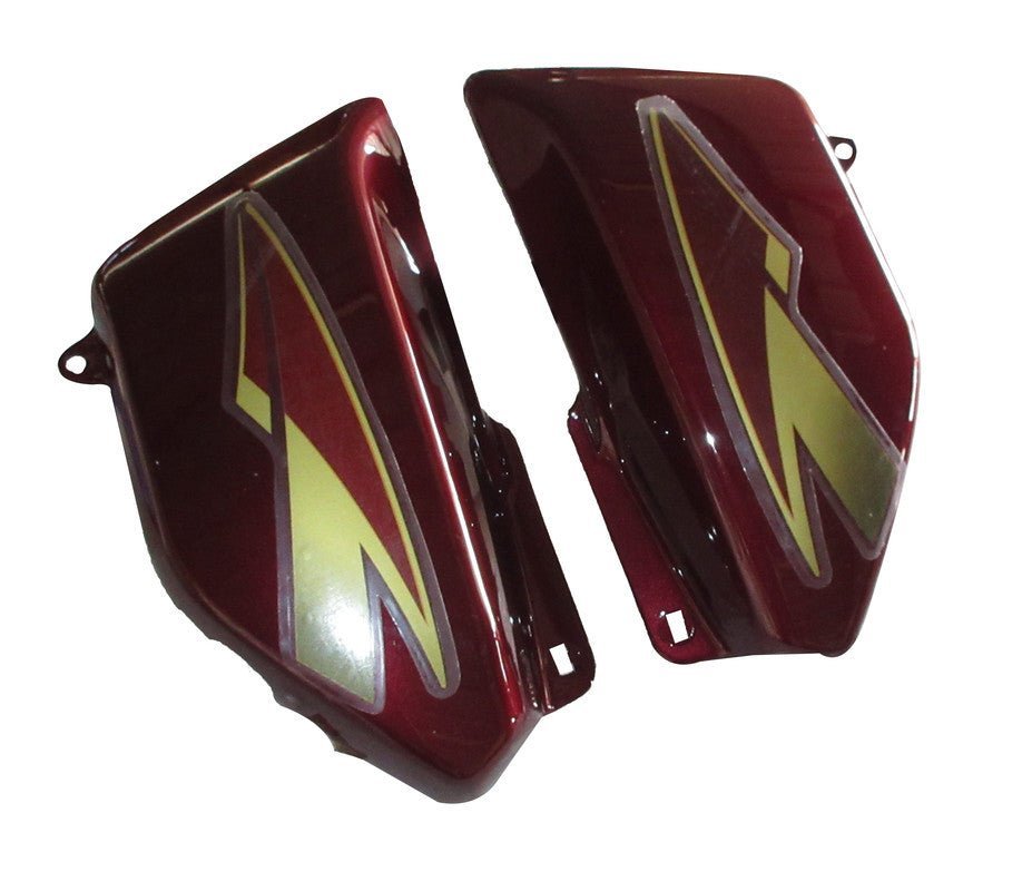 Side Panel / Side Cowl Set Fit For Hero Cd-deluxe Old Model (spld. Type) For Palace Maroon Bike
