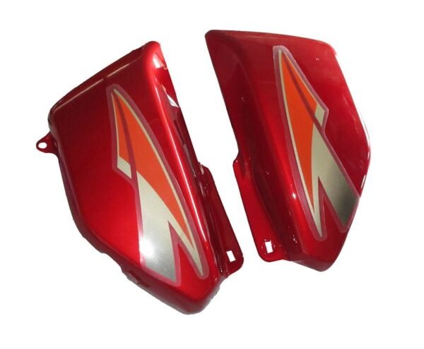 Side Panel / Side Cowl Set Fit For Hero Cd-deluxe Old Model (spld. Type) For Candy Blazing Red Bike