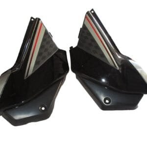 Side Panel / Side Cowl Set Fit For Hero Glamour Latest New Model Type 6 Silver