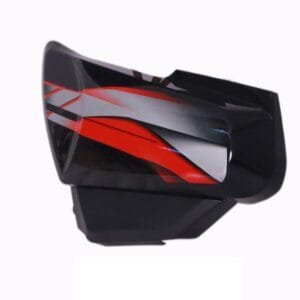 Side Panel / Side Cowl Set Fit For Hero Hf-deluxe Ibs 2019 Black (red Sticker)