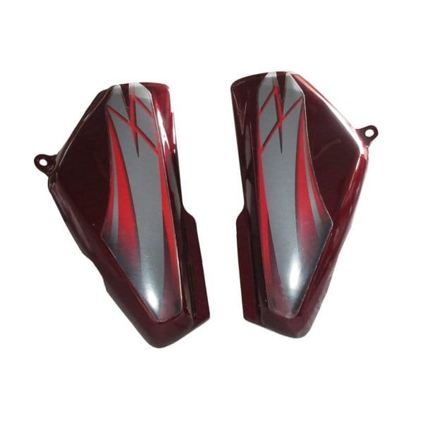 Side Panel / Side Cowl Set Fit For Hero Hf-deluxe Palace Maroon
