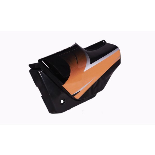 Side Panel / Side Cowl Set Fit For Hero Passion Plus Black(orange Sticker)
