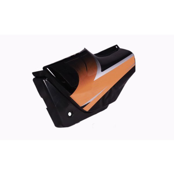 Side Panel / Side Cowl Set Fit For Hero Passion Plus Black(orange Sticker)