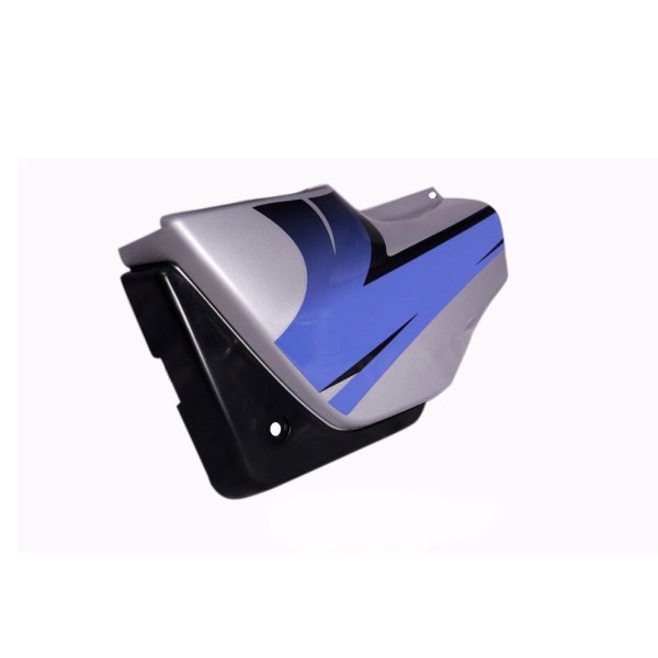 Side Panel / Side Cowl Set Fit For Hero Passion Plus Cloud Silver(blue Sticker)