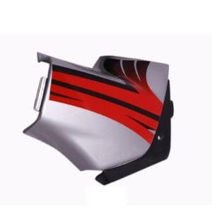 Side Panel / Side Cowl Set Fit For Hero Passion Plus Cloud Silver(red Sticker)