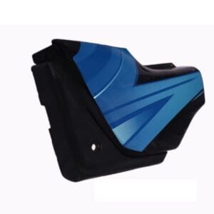 Side Panel / Side Cowl Set Fit For Hero Passion Plus New Model Black Colour For Blue Bike