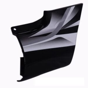 Side Panel / Side Cowl Set Fit For Hero Passion Pro Type 3 Black Colour For White Bike (white Sticker)