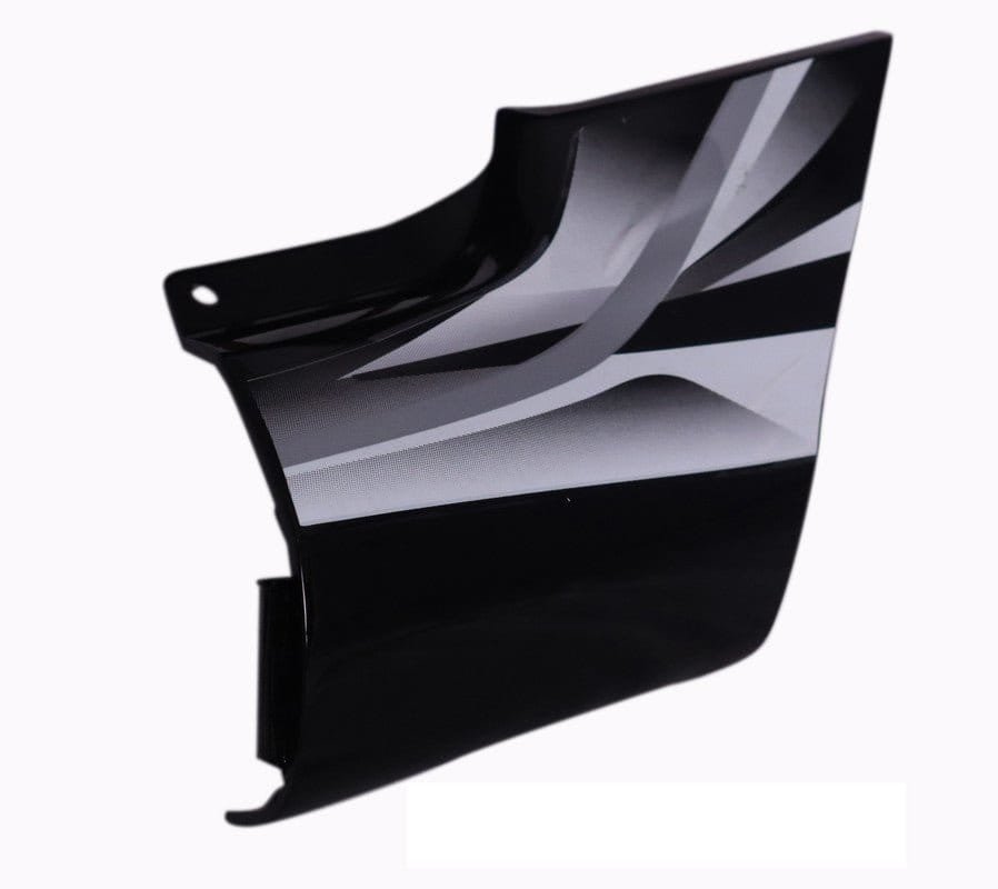 Side Panel / Side Cowl Set Fit For Hero Passion Pro Type 3 Black Colour For White Bike (white Sticker)