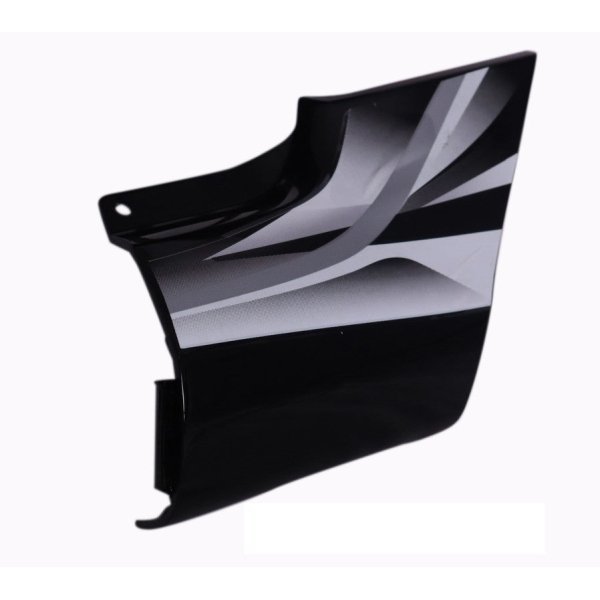 Side Panel / Side Cowl Set Fit For Hero Passion Pro Type 3 Black Colour For White Bike (white Sticker)
