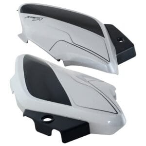 Side Panel / Side Cowl Set Fit For Hero Splendor I-smart Cloud Silver For Grey Bike