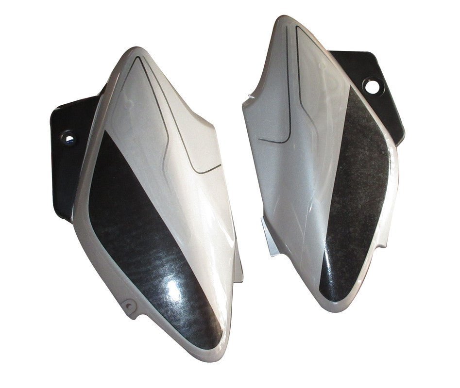Side Panel / Side Cowl Set Fit For Hero Splendor I-smart Type 2 Cloud Silver For Grey Bike