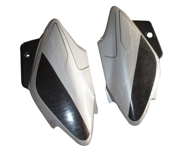 Side Panel / Side Cowl Set Fit For Hero Splendor I-smart Type 2 Cloud Silver For Grey Bike - Image 2