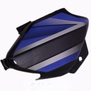 Side Panel / Side Cowl Set Fit For Hero Splendor Nxg Latest (new Graphics) Black (blue Sticker)