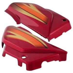 Side Panel / Side Cowl Set Fit For Hero Splendor Nxg Old Model Candy Blazing Red