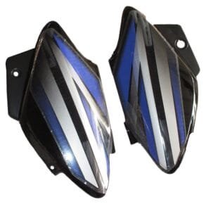Side Panel / Side Cowl Set Fit For Hero Splendor Nxg Type-4 Black With Blue Sticker
