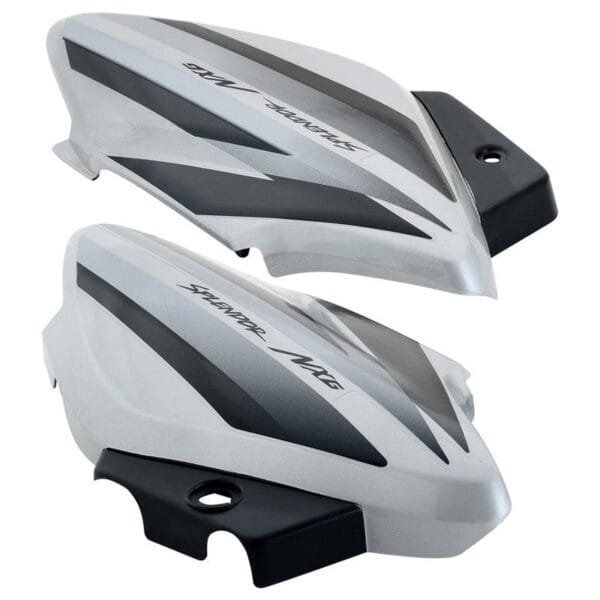 Side Panel / Side Cowl Set Fit For Hero Splendor Nxg Type-4 Force Silver