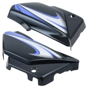 Side Panel / Side Cowl Set Fit For Hero Splendor Plus Black (blue Sticker)