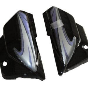 Side Panel / Side Cowl Set Fit For Hero Splendor Plus Black(purple Sticker)