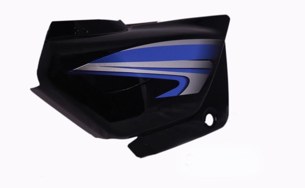 Side Panel / Side Cowl Set Fit For Hero Splendor Plus I3s Black(blue Sticker) One Side Screw Fitting