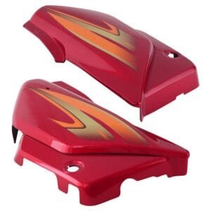 Side Panel / Side Cowl Set Fit For Hero Splendor Plus New Model (new Graphics) Candy Blazing Red