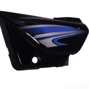 Side Panel / Side Cowl Set Fit For Hero Splendor Plus New Model (new Graphics) Black (blue Sticker)