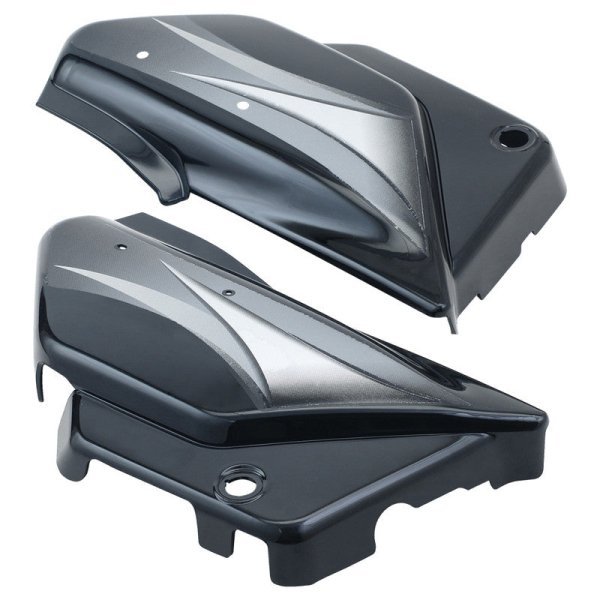 Side Panel / Side Cowl Set Fit For Hero Splendor Pro Black(grey Sticker)