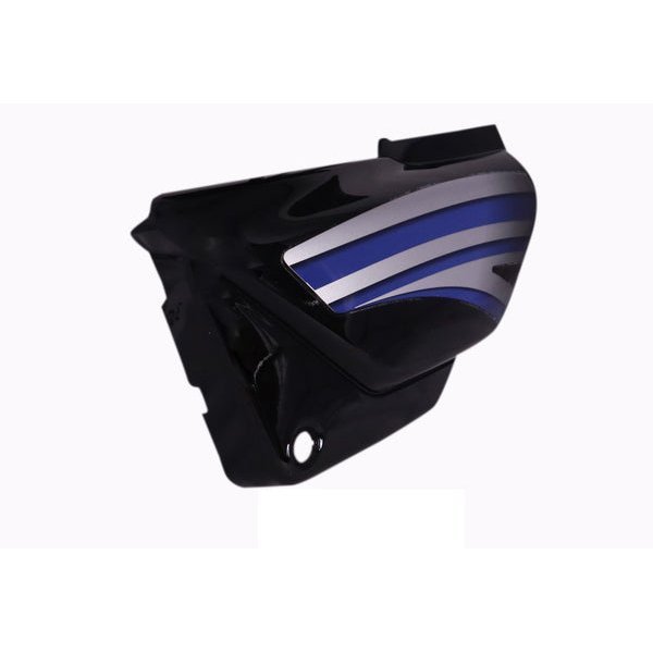 Side Panel / Side Cowl Set Fit For Hero Splendor Pro (new Graphics) Black (blue Sticker)