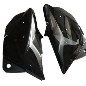 Side Panel / Side Cowl Set Fit For Hero Splendor Pro Type 4 Black (grey Stik.)