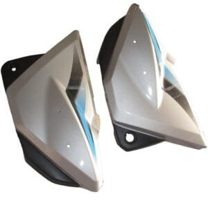 Side Panel / Side Cowl Set Fit For Hero Splendor Pro Type 4 Cloud Silver