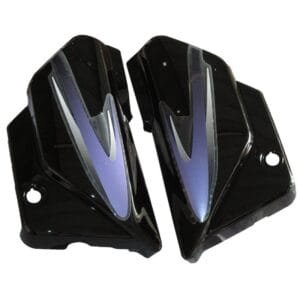 Side Panel / Side Cowl Set Fit For Hero Splendor Y2k Black(purple Sticker)