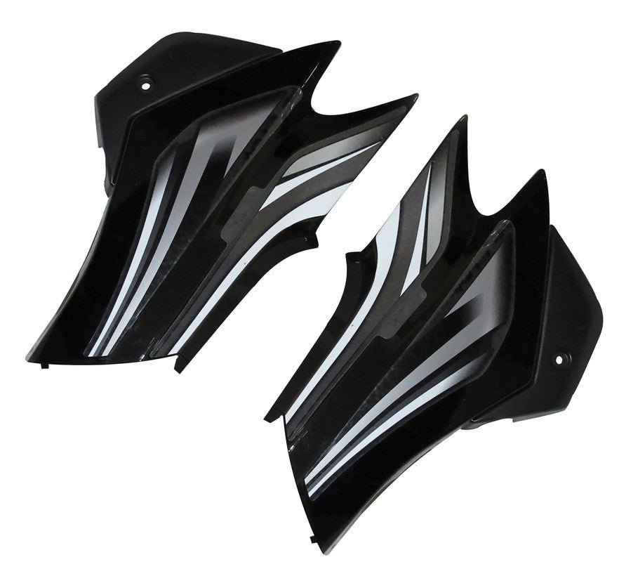 Side Panel / Side Cowl Set Fit For Hero Super Splendor I3s Black/ White