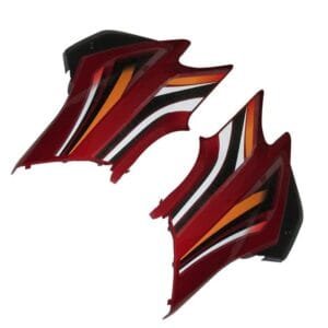 Side Panel / Side Cowl Set Fit For Hero Super Splendor I3s Candy Blazing Red