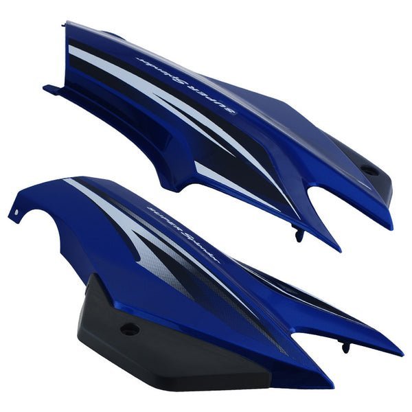 Side Panel / Side Cowl Set Fit For Hero Super Splendor Latest (type-2) Vibrant Blue - Image 2