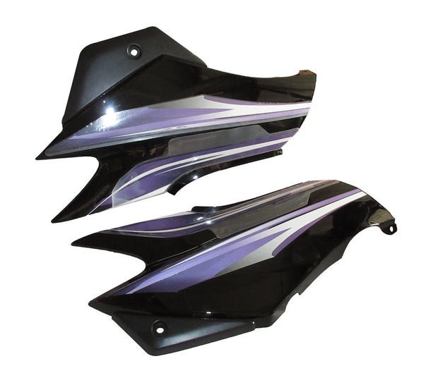 Side Panel / Side Cowl Set Fit For Hero Super Splendor Latest (type-2) Black (purple Sticker) - Image 2