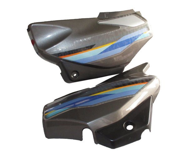 Side Panel / Side Cowl Set Fit For Hero Super Splendor New Model Heavy Grey Colour(for Silver Bike) - Image 3