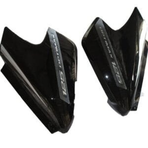 Side Panel / Side Cowl Set Fit For Honda Cb Unicorn Black Grey Sticker
