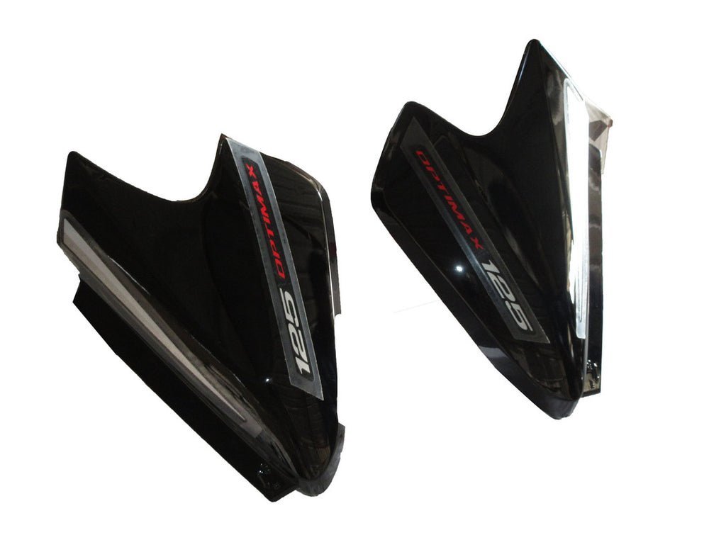 Side Panel / Side Cowl Set Fit For Honda CB Unicorn Black Red Sticker