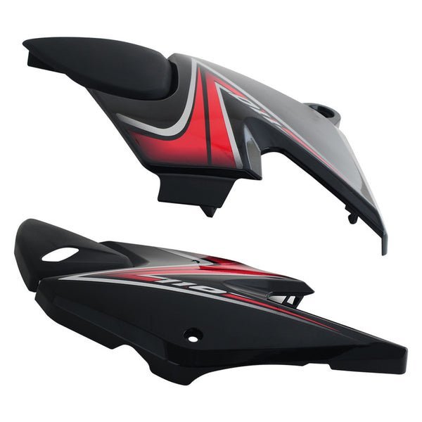 Side Panel / Side Cowl Set Fit For Honda Dream Yuga Black - Image 2