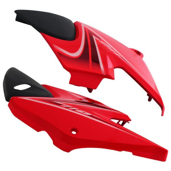 Side Panel / Side Cowl Set Fit For Honda Dream Yuga New Model Sports Red - Image 3