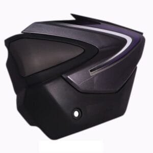 Side Panel / Side Cowl Set Fit For Honda Shine Dx With Matt Garnish Finish Geny Grey