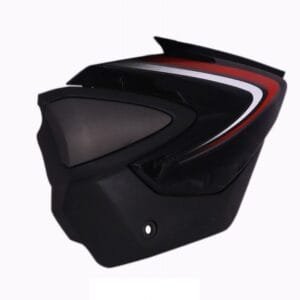 Side Panel / Side Cowl Set Fit For Honda Shine Dx With Matt Garnish Finish Black